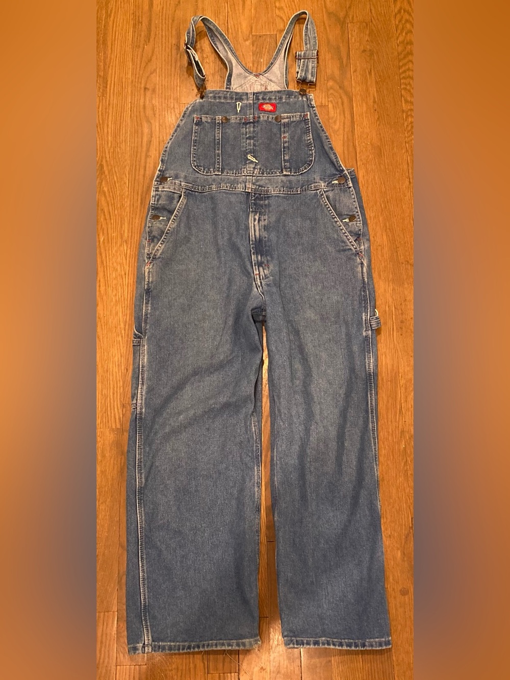 Dickies Carpenter Denim Overalls -  32 x 30 Men’s XL